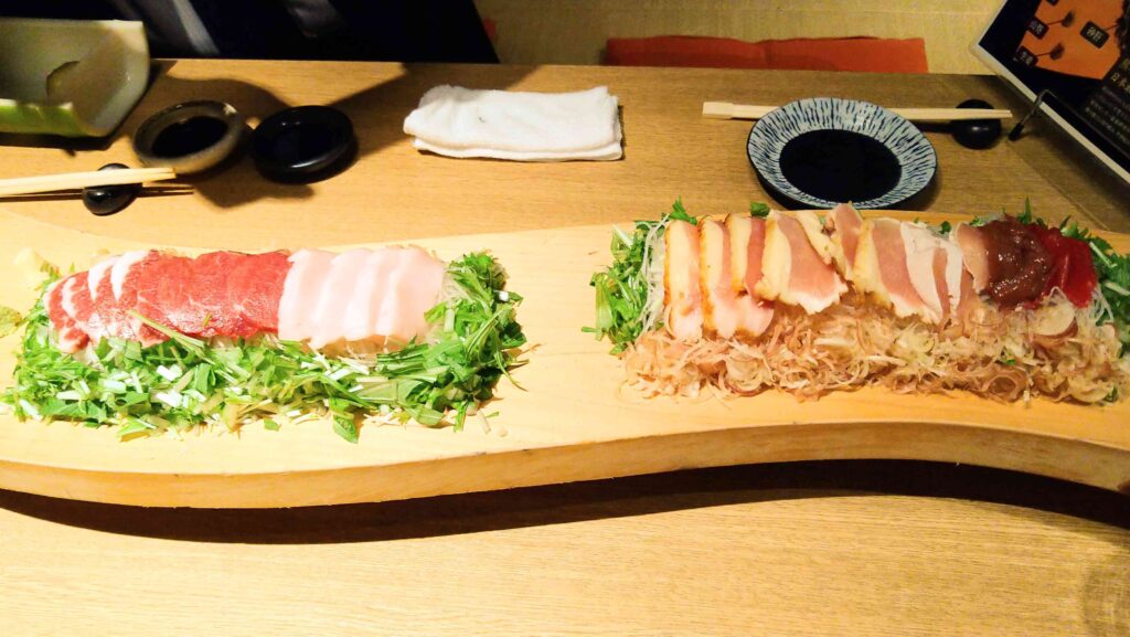 日本一肉刺し盛り