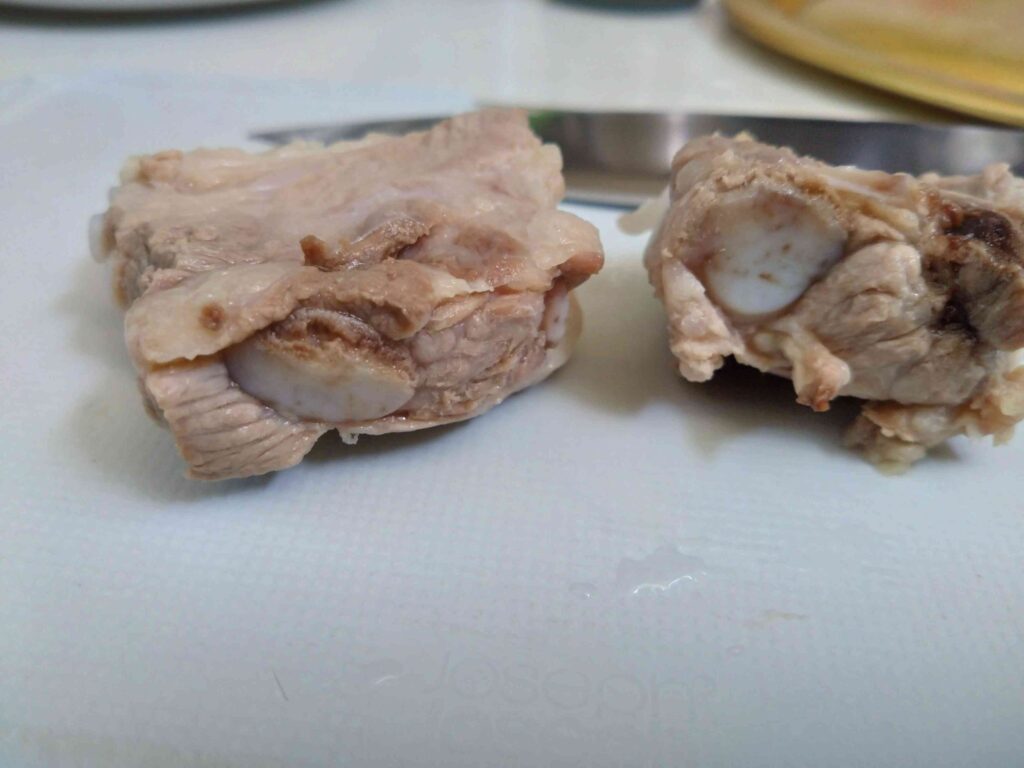下茹で後