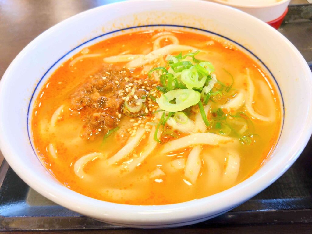坦々うどん